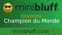 Arnaud joue au Minibluff